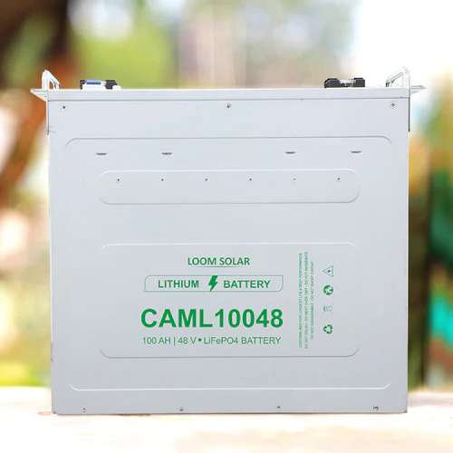 Loom Solar CAML 100 Ah / 48 Volt, 5 kWh Lithium Battery for Home