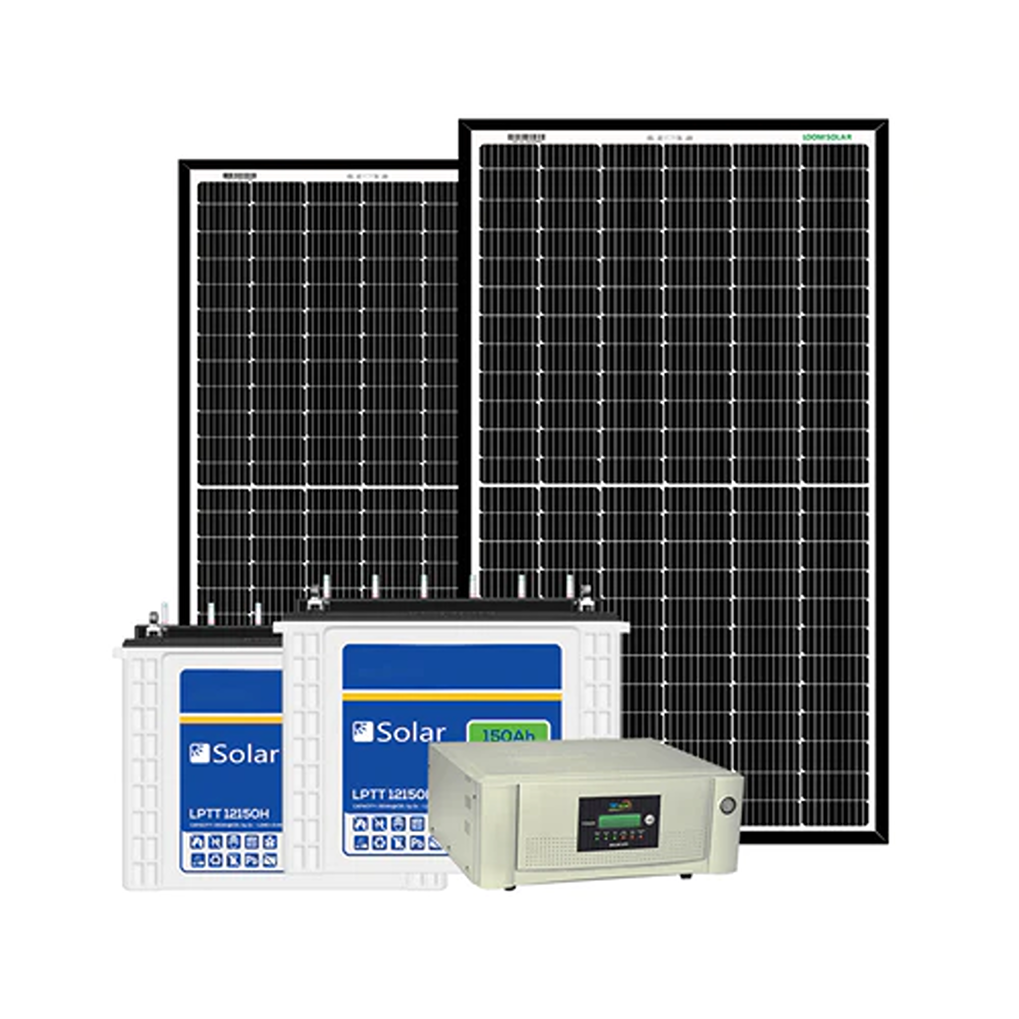 1kW Off Grid Solar System for 2-3 BHK Home with 8-10 Hours Backup