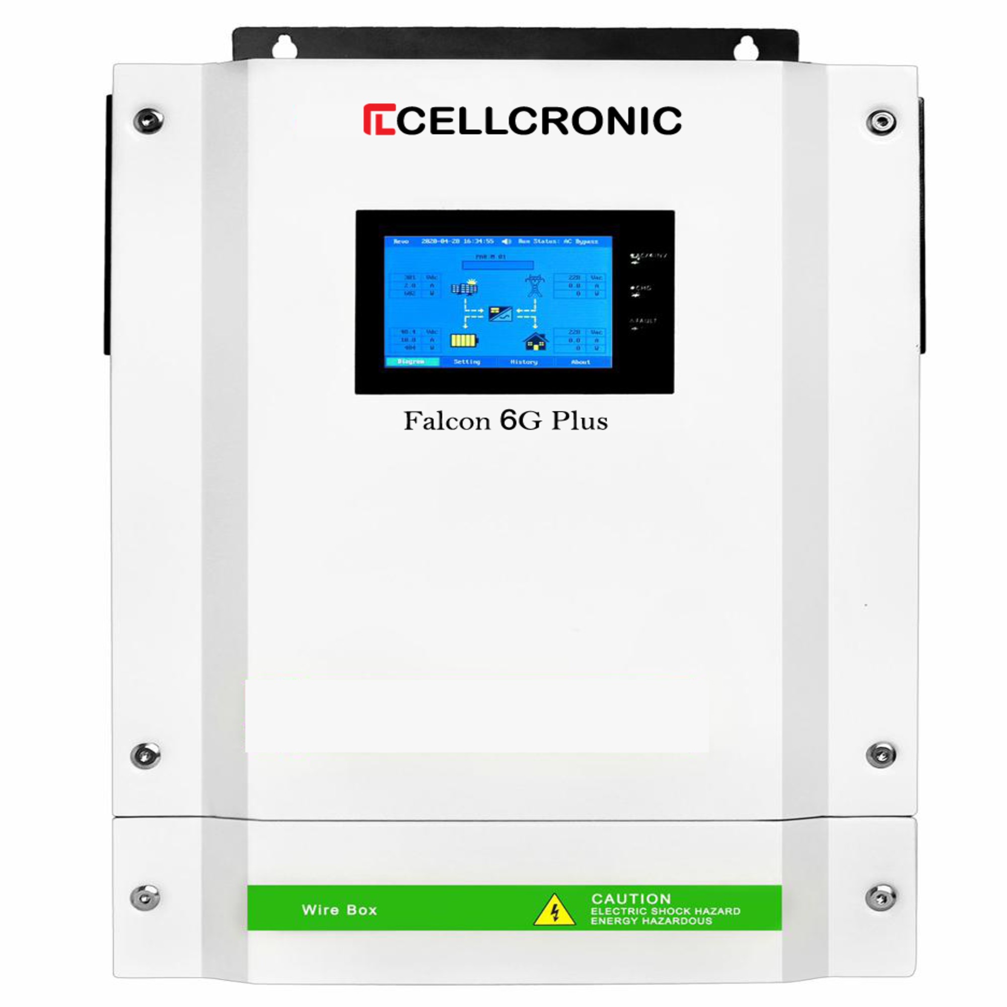 Cellcronic Falcon 6G Plus 5.5KW-48v Hybrid Inverter