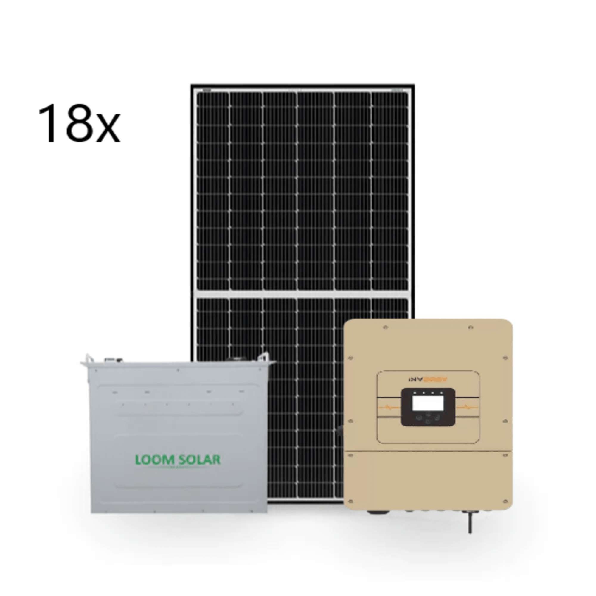 10kW Hybrid Solar System for Homes, Small Office, Shops