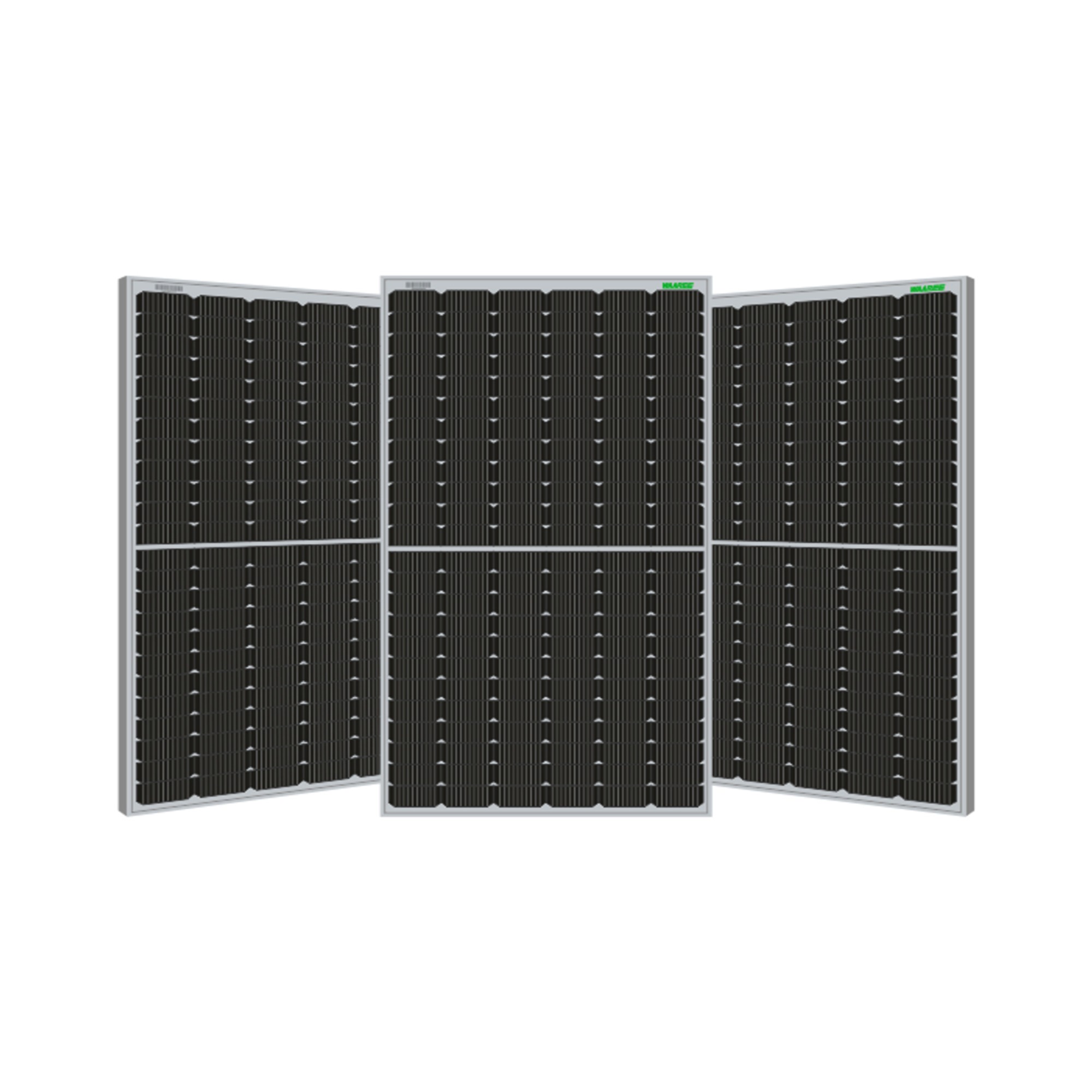 Waaree 535Wp Dual Glass Mono PERC Bifacial Solar Module (Pack of 2)