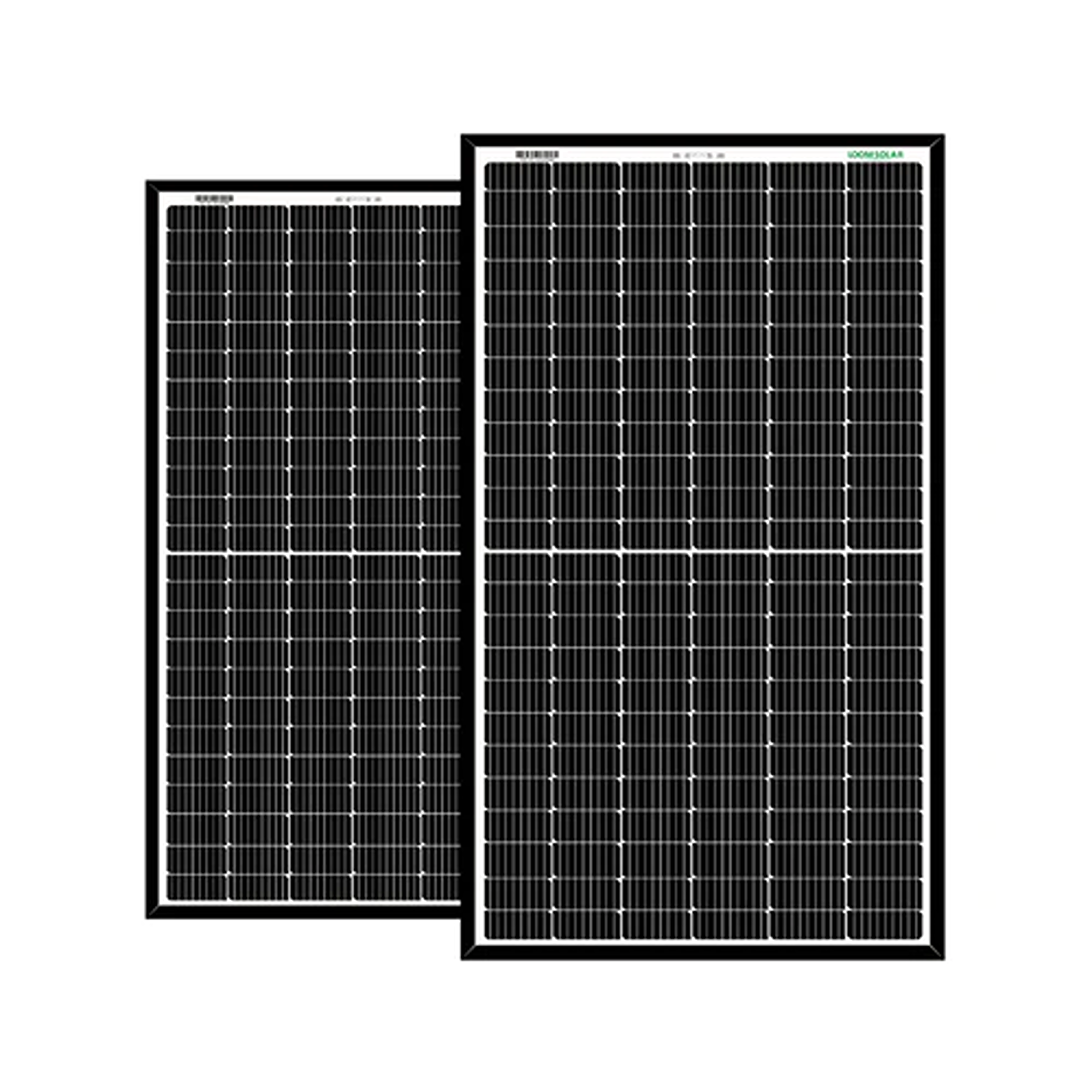 Loom Solar Panel SHARK 550 Mono Perc, 144 Cells Half Cut (2 Piece)