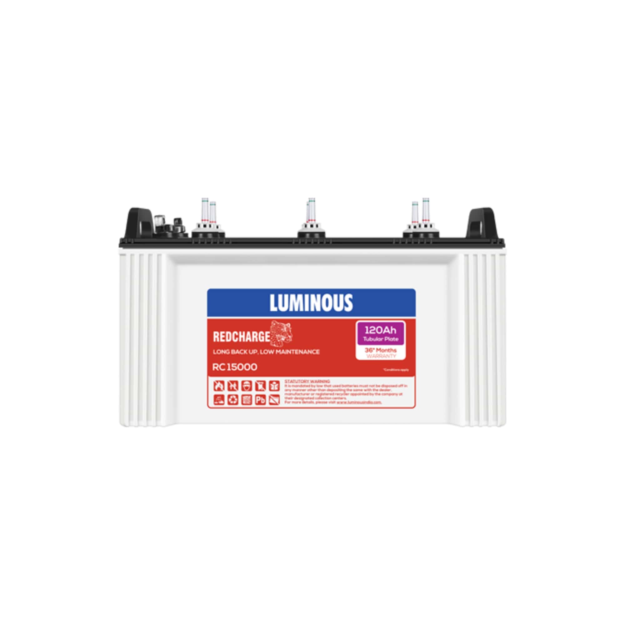 Luminous RC 15000 Lead Acid Battery