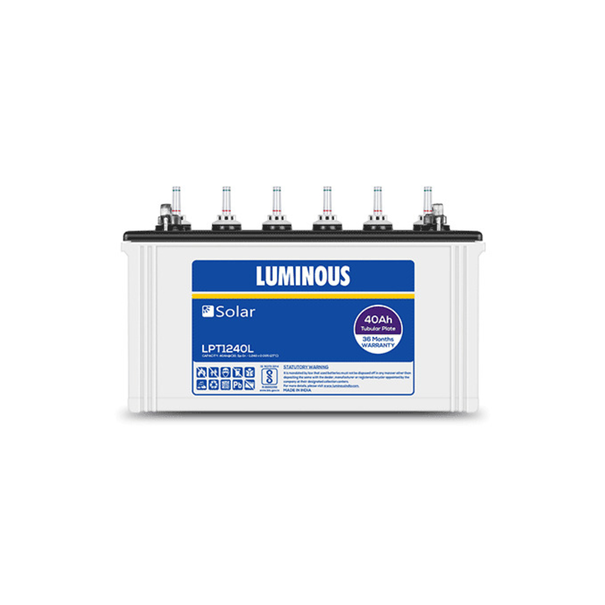 Luminous Solar Battery 40 Ah - LPT1240L
