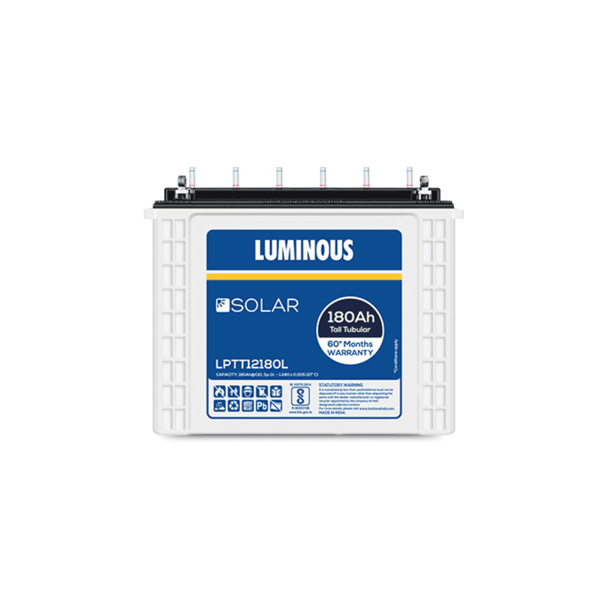 Luminous Solar Battery 180AH- LPTT12180L