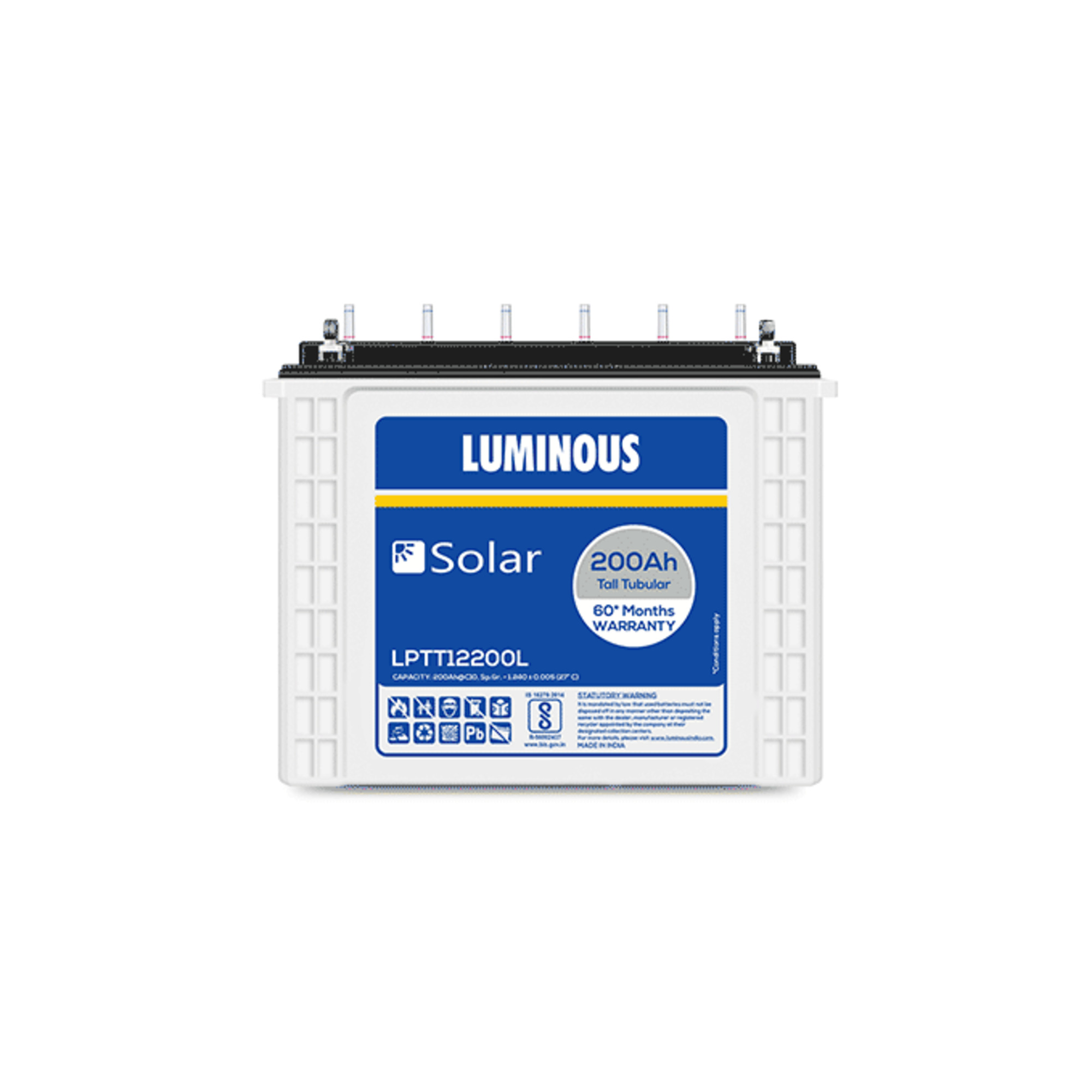 Luminous Solar Battery 200AH- LPTT12200L