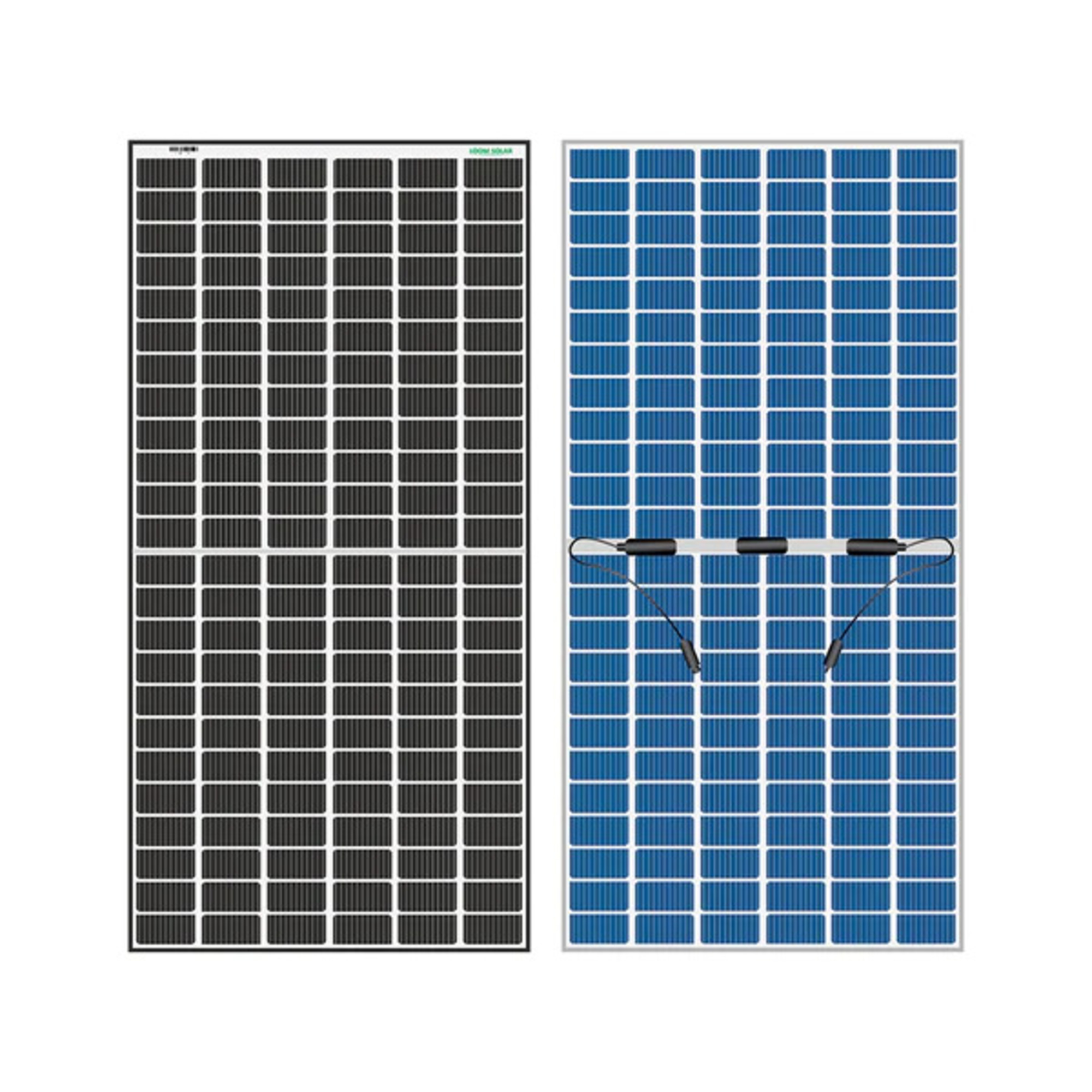 Loom Solar SHARK 550 - 570 Watt Bi-Facial Solar Panel (Pack of 2)